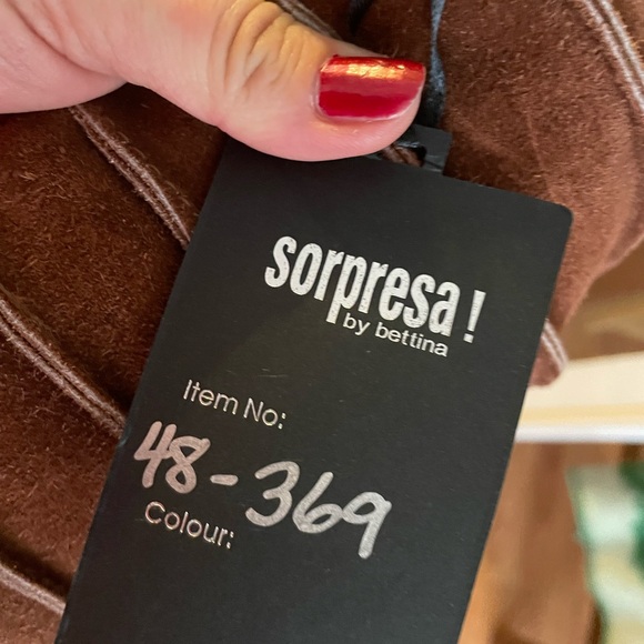 Sorpresa bag real leather 11*12 inch - Picture 9 of 9